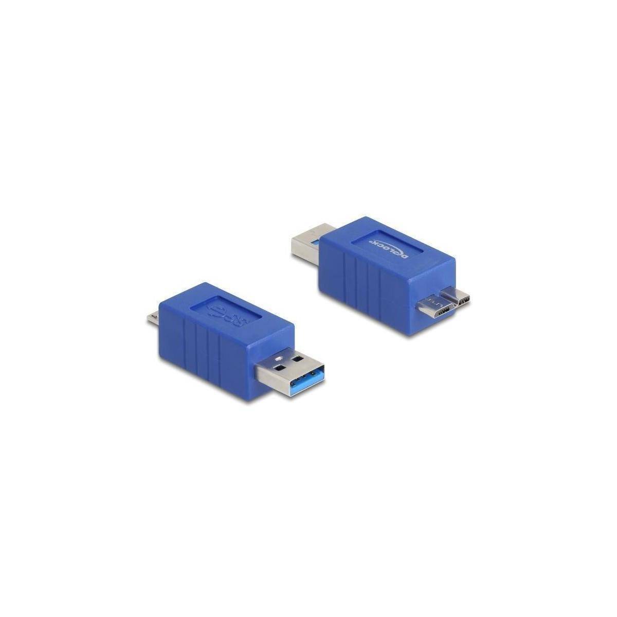 67214 - USB 5 Gbps Adapter USB Typ-A Stecker zu USB Micro-B Stecker
