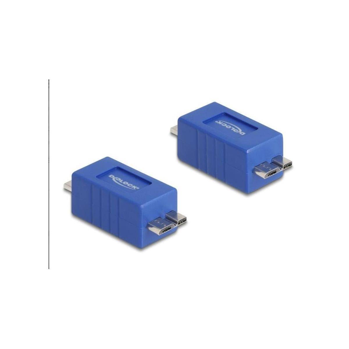 67216 - USB 5 Gbps Adapter Gender Changer USB Micro-B Stecker zu Stecker