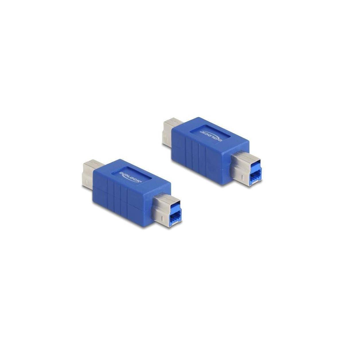 67227 - USB 5 Gbps Adapter Gender Changer Typ-B Stecker zu Stecker
