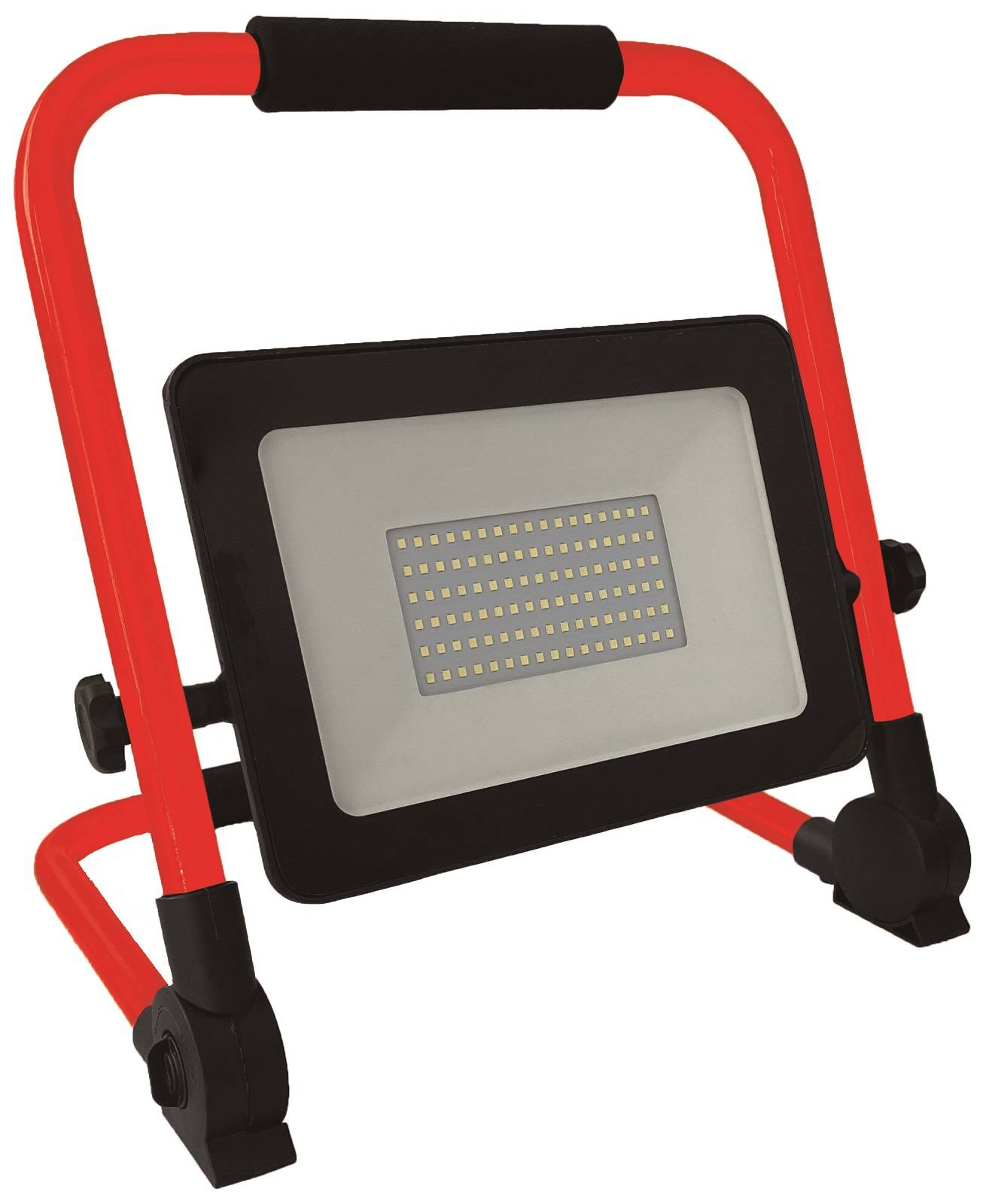 BOXTEC LED Strahler Baustrahler AKKU, verstellbar, faltbar 6500K IP54 -50 Watt