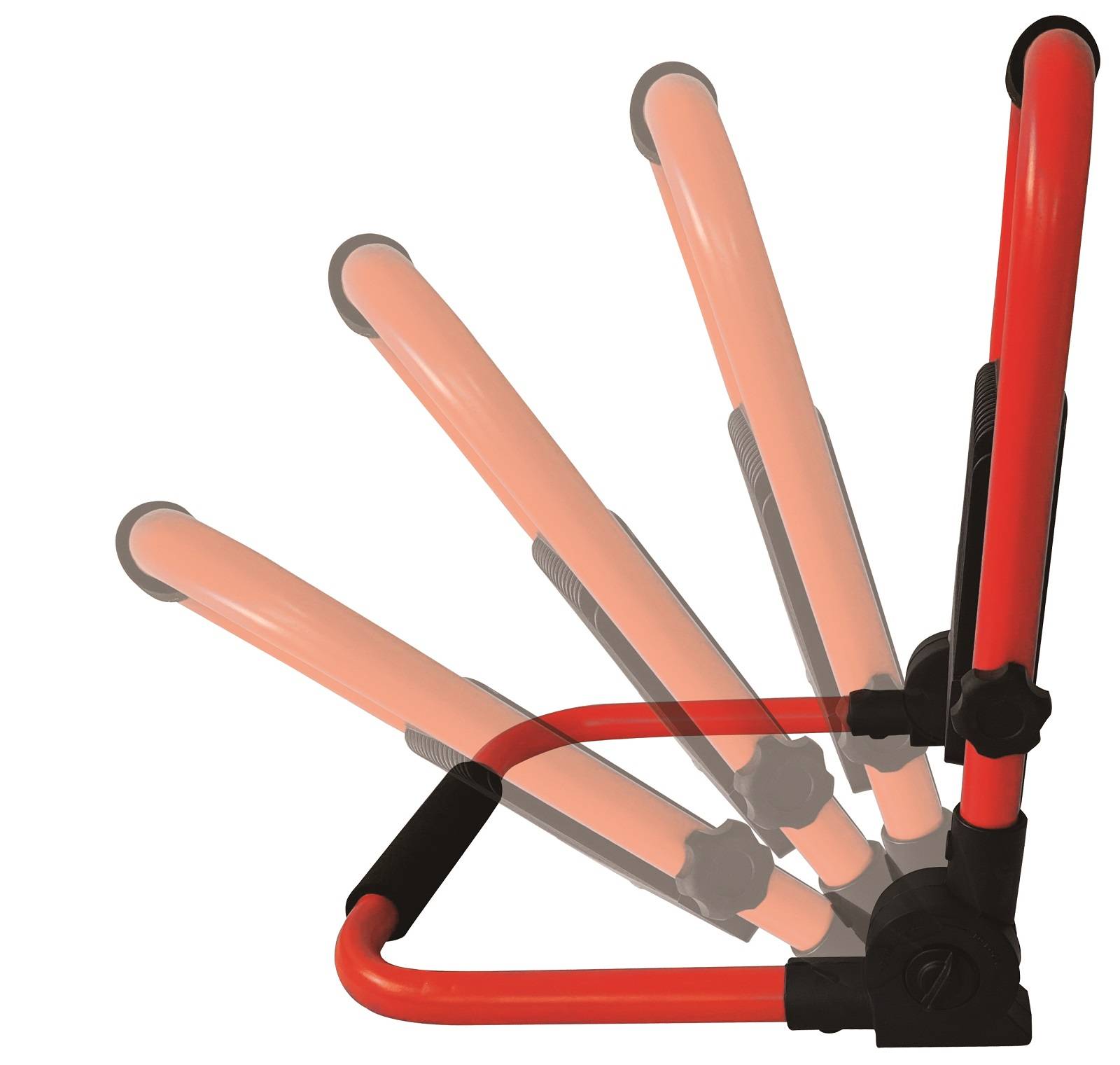 BOXTEC LED Strahler Baustrahler AKKU, verstellbar, faltbar 6500K IP54 -50 Watt