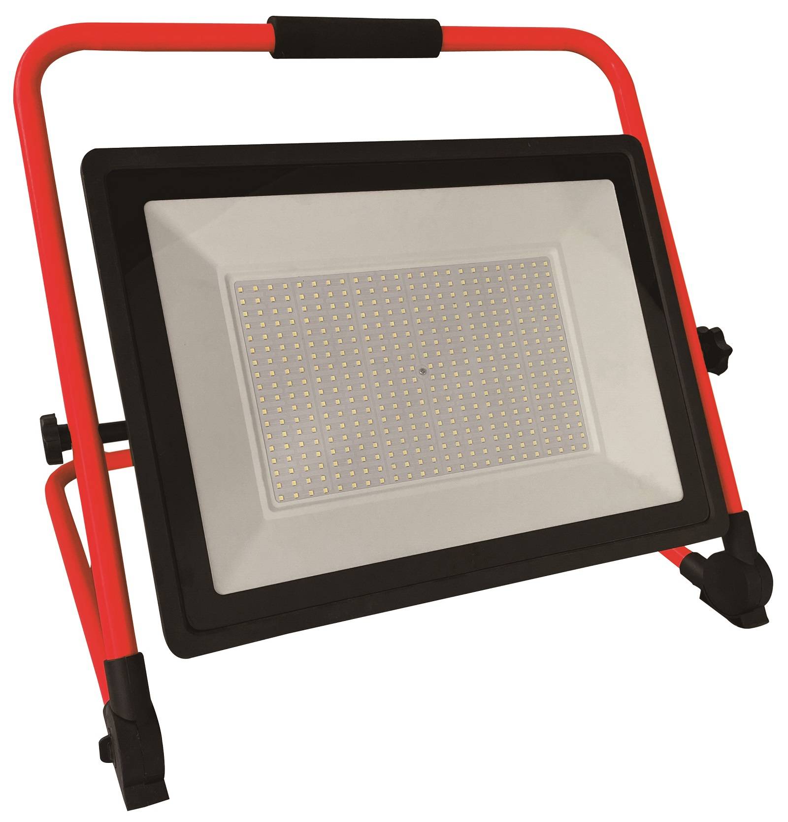 BOXTEC LED Arbeitsleuchte Baustrahler faltbar, 6500K, IP65, Gummikabel-100 Watt