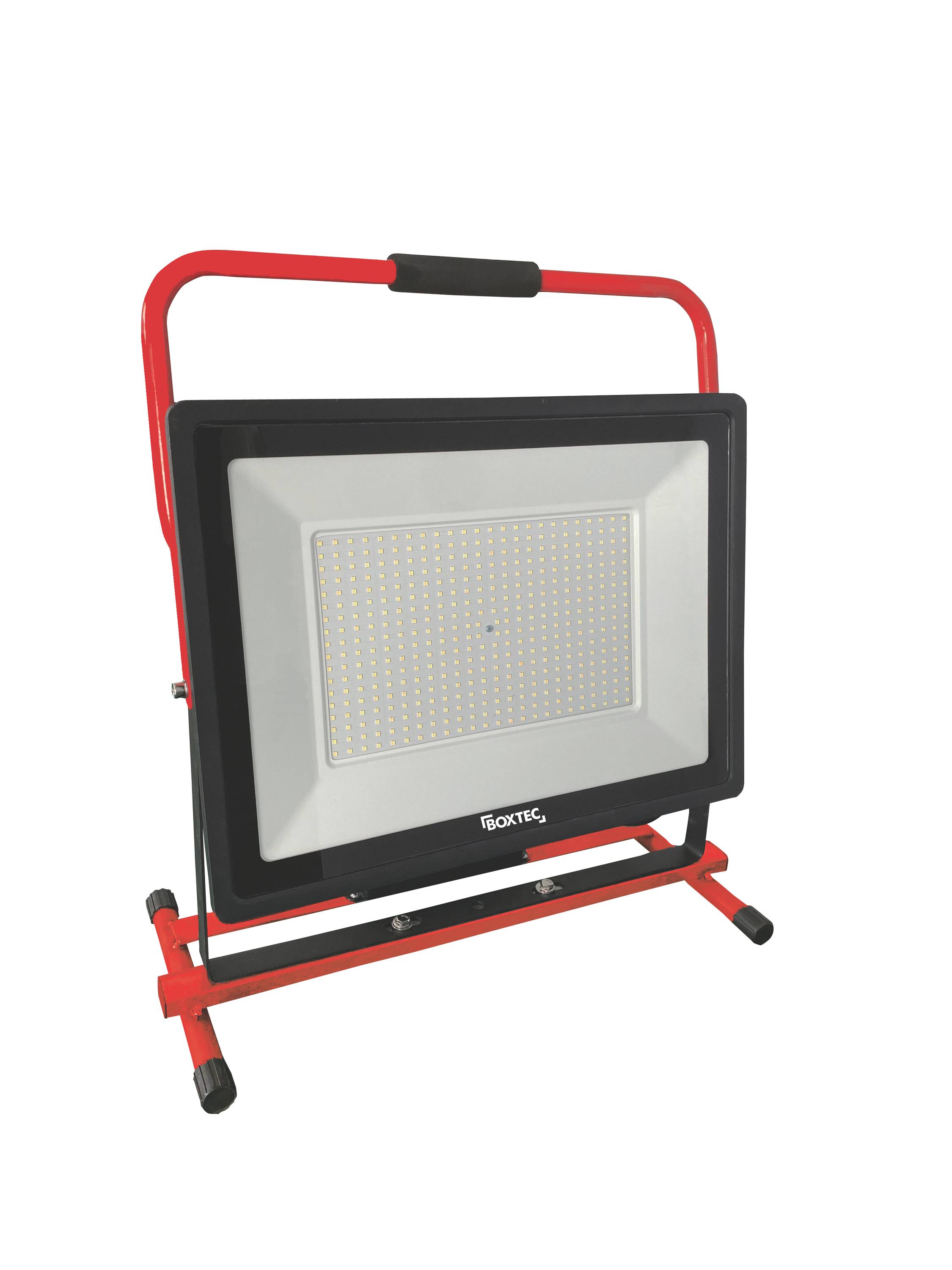 BOXTEC LED PRO-LINE FIXSTAND mit 2 STECKDOSEN 3m Gummikabel 6500K IP54-300 W inkl. 2 Steckdosen