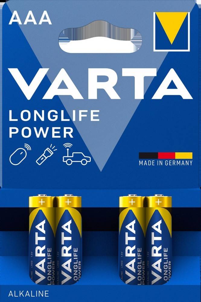 Varta Cons.Varta Longlife Power Micro AAA 4903 Blister 4