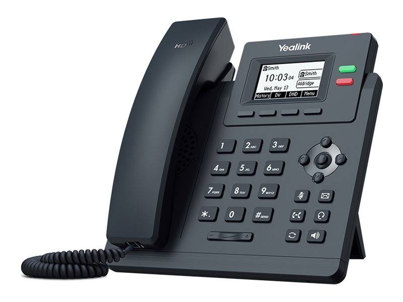 Yealink SIP-T31W - VoIP-Telefon mit Rufnummernanzeige - IEEE 802.11a/b/g/n/ac (Wi-Fi)