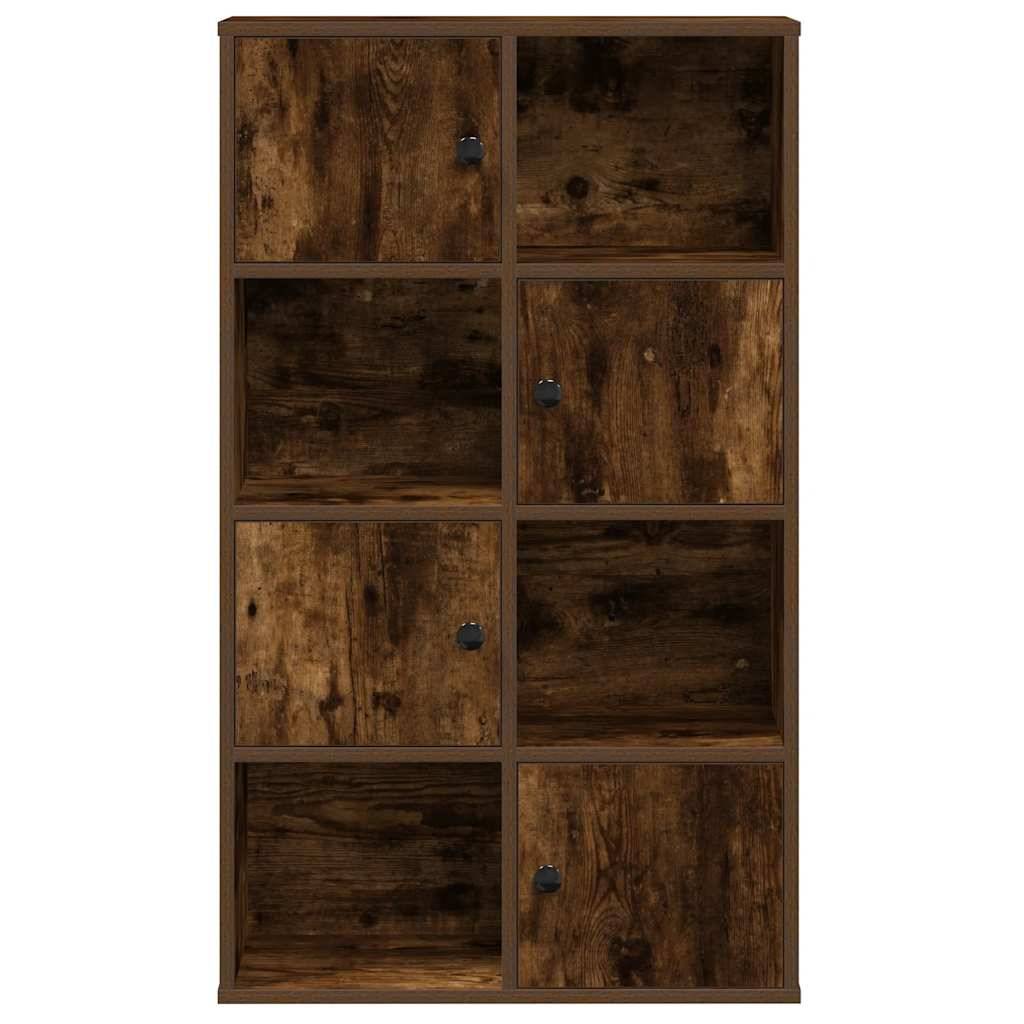 vidaXL Bücherregal Räuchereiche 60x24x101,5 cm Holzwerkstoff