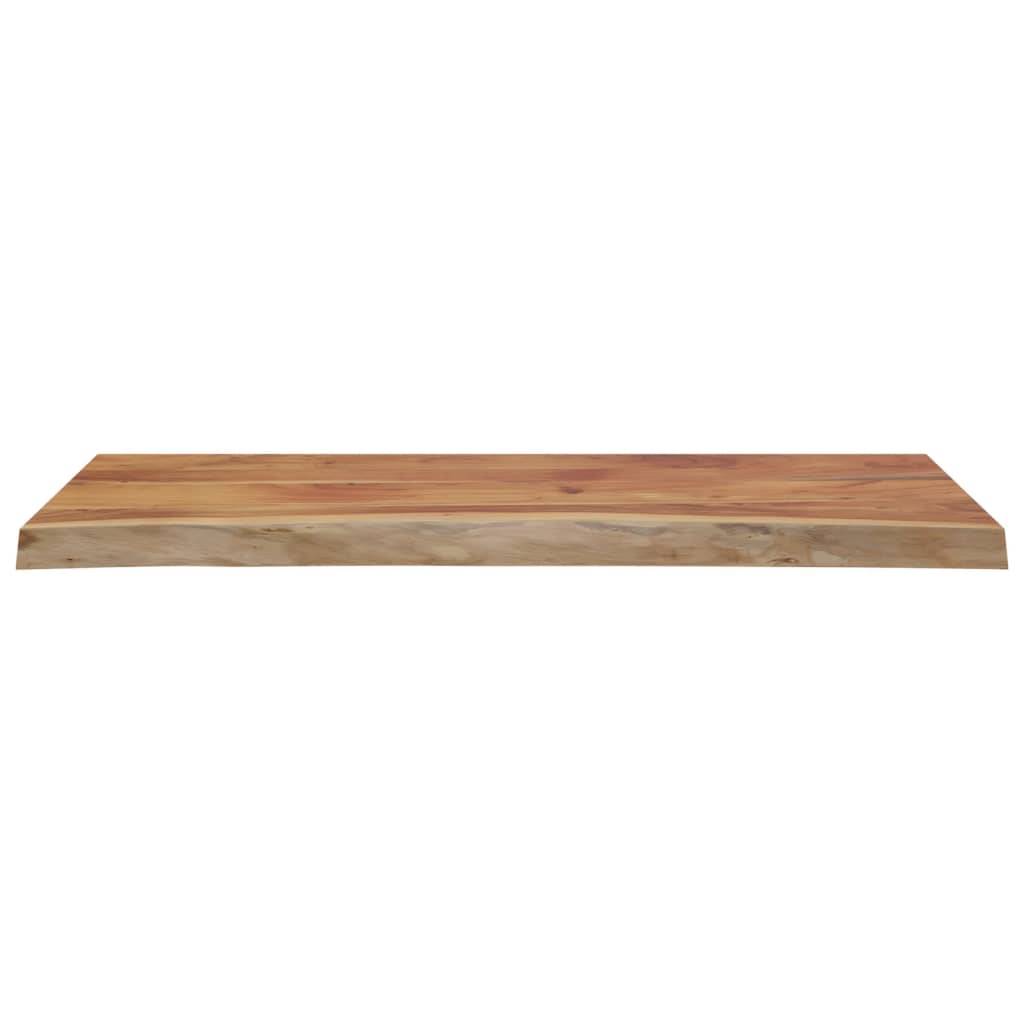 vidaXL Tischplatte 90x40x3,8 cm Rechteckig Massivholz Akazie Baumkante
