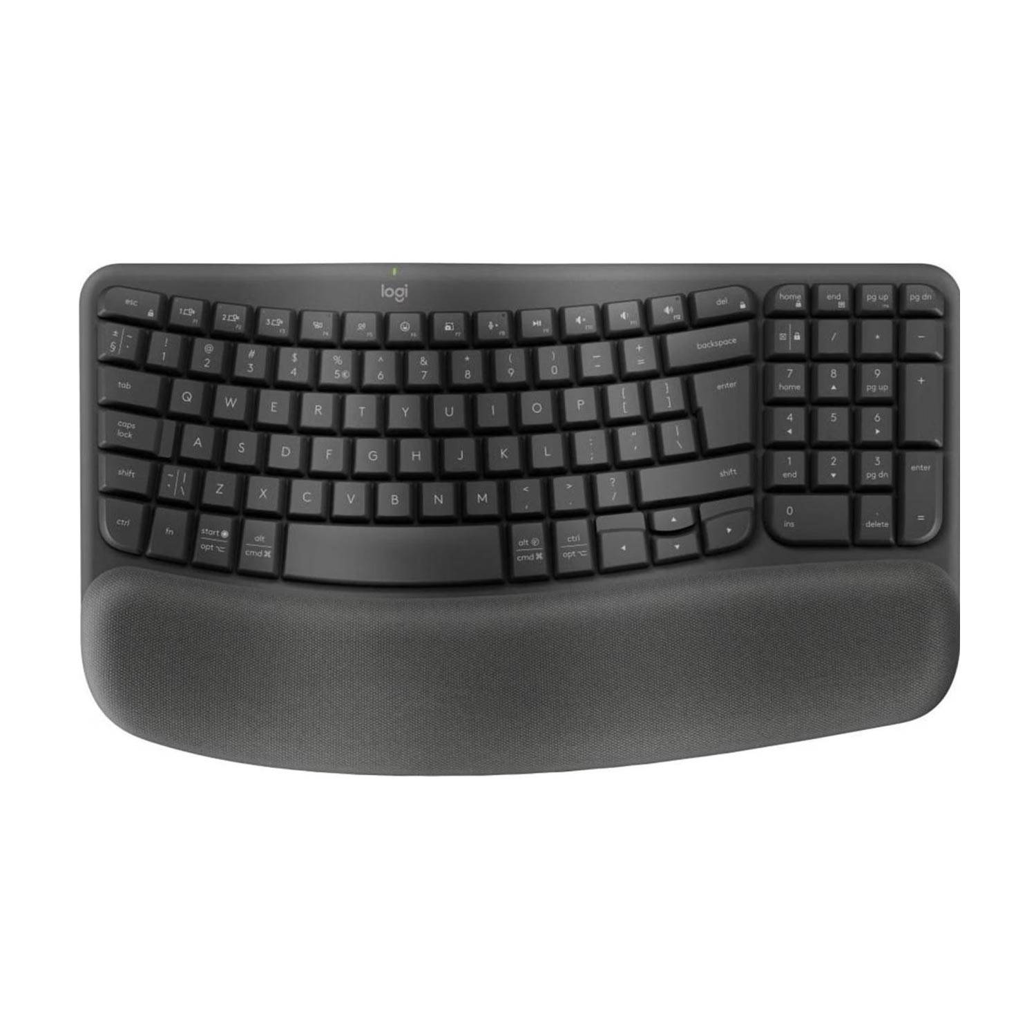 Logitech Wave Keys Tastatur graphit