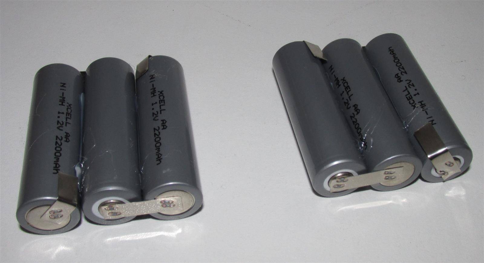 Akkupack für TYCO RC / TMH / FLEXPAK - 7,2 Volt zum Selbsteinbau 1600mAh / 11,52Wh - Ni-MH