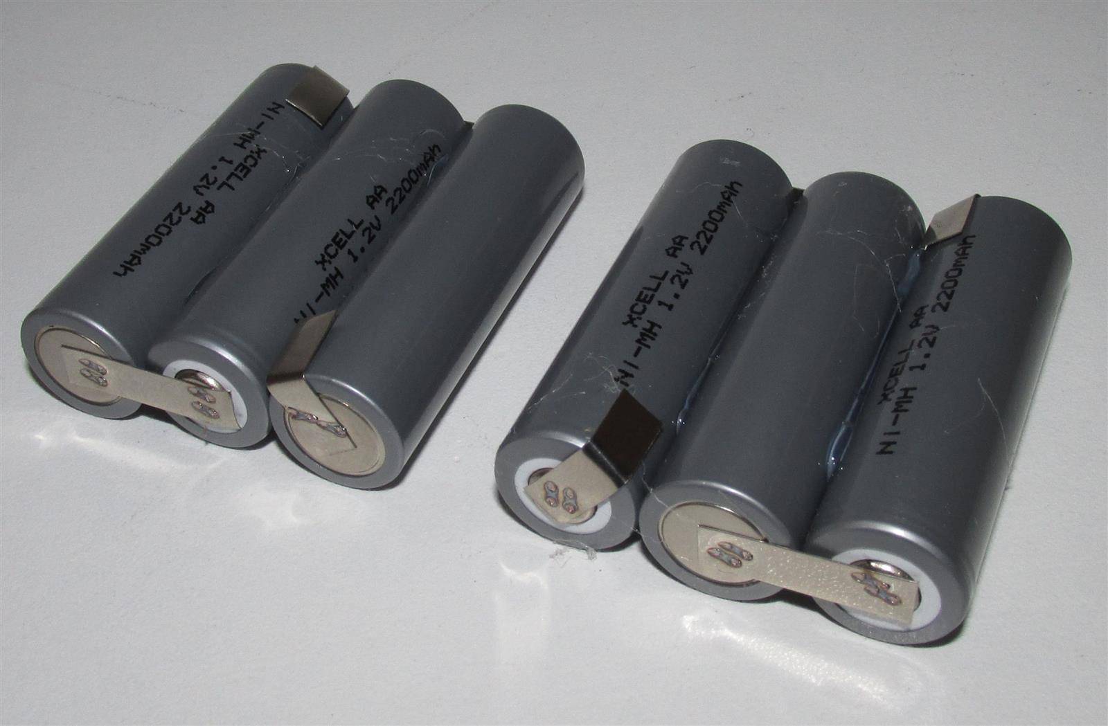 Akkupack für TYCO RC / TMH / FLEXPAK - 7,2 Volt zum Selbsteinbau 1600mAh / 11,52Wh - Ni-MH