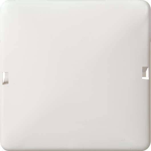 ELSO Renovierung Blindabdeckung 503014 rastbar 1fach reinweiss Install.Baumaterial Schalter
