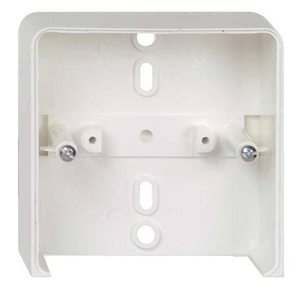 ELSO Renovierung AP Geräteträger 504110 leer 1fach perlweiss Install.Baumaterial Schalter