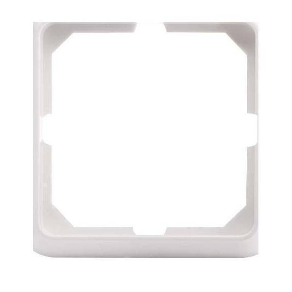 ELSO Fashion Rahmen 204104 1fach reinweiss Install.Baumaterial Schaltermat/Geb.Steu Schalter