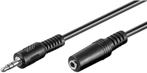 Hapena Audio-Kabel 2,5m KSK35S 07125 3,5mm Klinkenstecker - Kupplung,stereo Unterhaltungselektr.