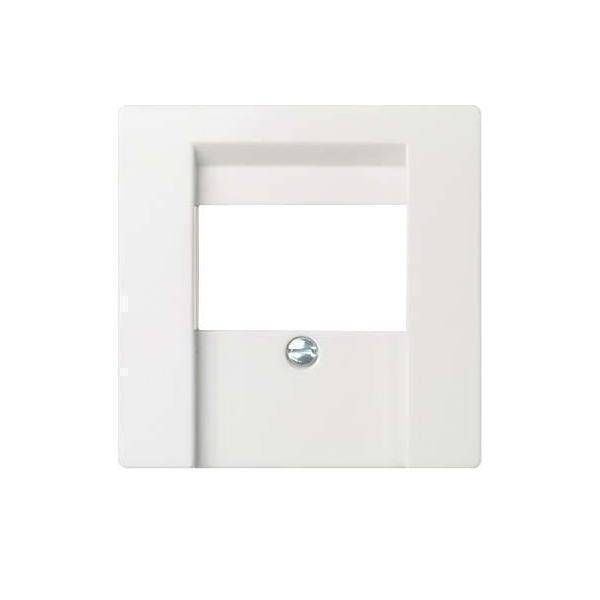 ELSO Joy Abdeckung für TAE und 266014 Lautsprecher reinweiss Install.Baumaterial Schalter