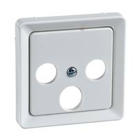 Schneider Electric 206034 Wandplatte/Schalterabdeckung Weiß Install.Baumaterial Schalter