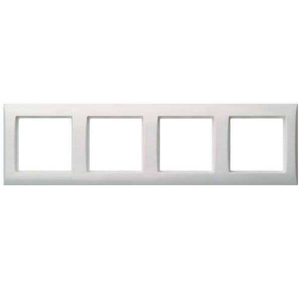 ELSO JOY Rahmen 4-fach 264404 reinweiss Install.Baumaterial Schaltermat/Geb.Steu Schalter