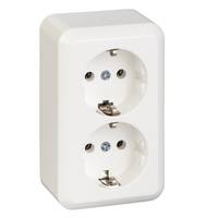 Schneider Electric 395404 Steckdose Typ F Weiß Install.Baumaterial Schaltermat/Geb.Steu Schalter