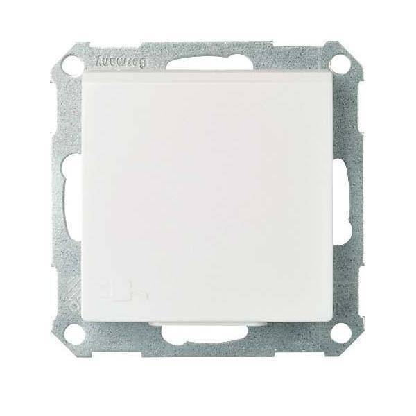 ELSO Steckdoseneinsatz 265034 m.Klappd.STK. JOY reinweiß Install.Baumaterial Schaltermat/Geb.Steu