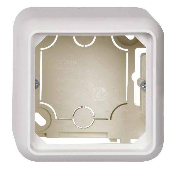 ELSO Scala AP Gehäuse 234114 1fach reinweiss Install.Baumaterial Schaltermat/Geb.Steu Schalter