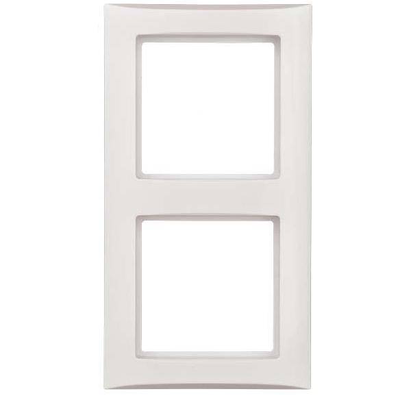 ELSO 2-fach Rahmen reinweiss, ELG264244 Joy IP44 Install.Baumaterial Schaltermat/Geb.Steu Schalter