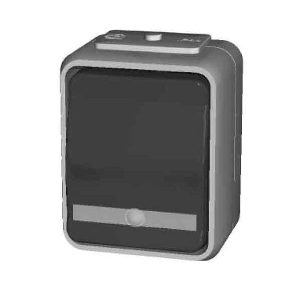 ELSO APWG Aqua-Top Aus/Wechsel 441619 beleuchtet licht-/basaltgrau Install.Baumaterial Schalter