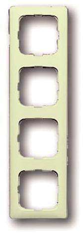 BJ Duro 2000 SI Rahmen 2514-212K-102 4fach für Kanalinstallation weiss Install.Baumaterial Schalter