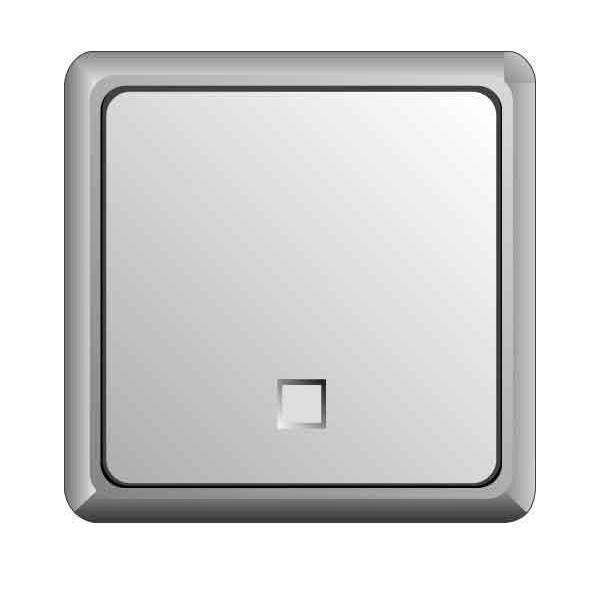 ELSO UP20-TASTER BEL.,10A,SKL,RW 252134 reinweiss Install.Baumaterial Schaltermat/Geb.Steu Schalter