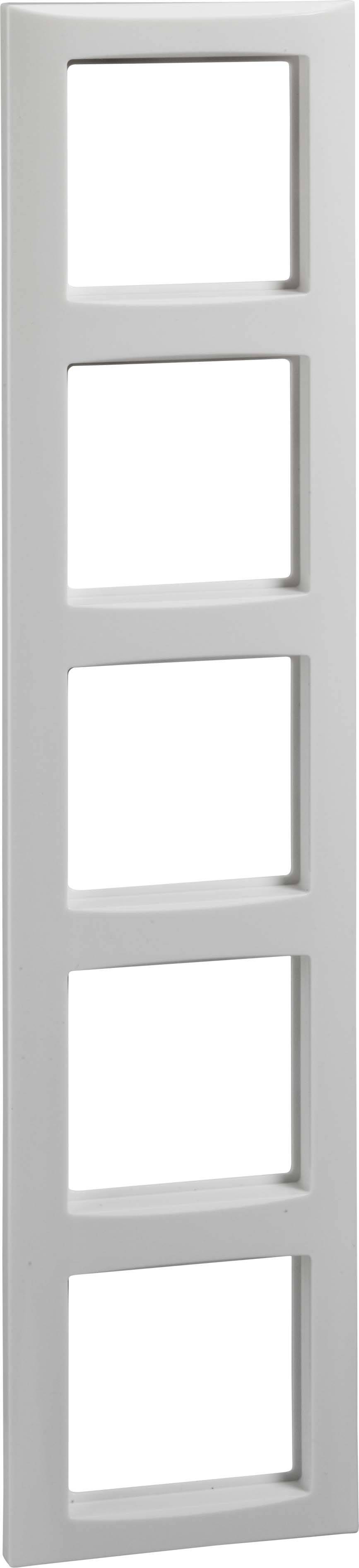 ELSO Rahmen 5-f. JOYreinweiss 264504 Install.Baumaterial Schaltermat/Geb.Steu Schalter Steckdosenm