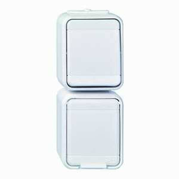 ELSO APWG Aqua-Top Kombination 448629 Schuko + Wechsel licht-/basaltgrau Install.Baumaterial