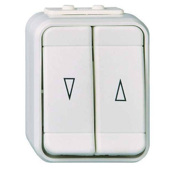 ELSO APWG Aqua-Top Jalousietast. 442809 licht-/basaltgrau Install.Baumaterial Schaltermat/Geb.Steu