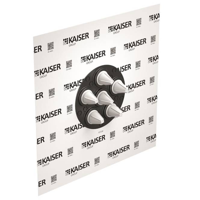 KAIS Mehrfach 9059-61 Luftdichtungsmanschette ECON Install.Baumaterial Schaltermat/Geb.Steu Schalter
