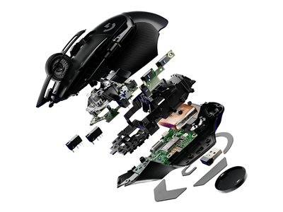 LOGI G502 X + G240 Gaming Mouse BLACK Eingabe / Ausgabe Mäuse & Tastaturen Tastatur-Maus-Sets