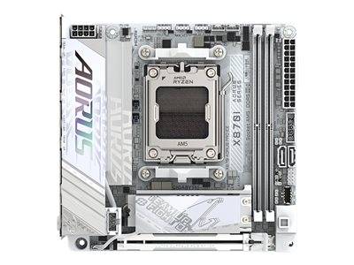 GIGABYTE X870I AORUS PRO ICE AM5 ITX MB Komponenten Motherboards Mainboards AMD