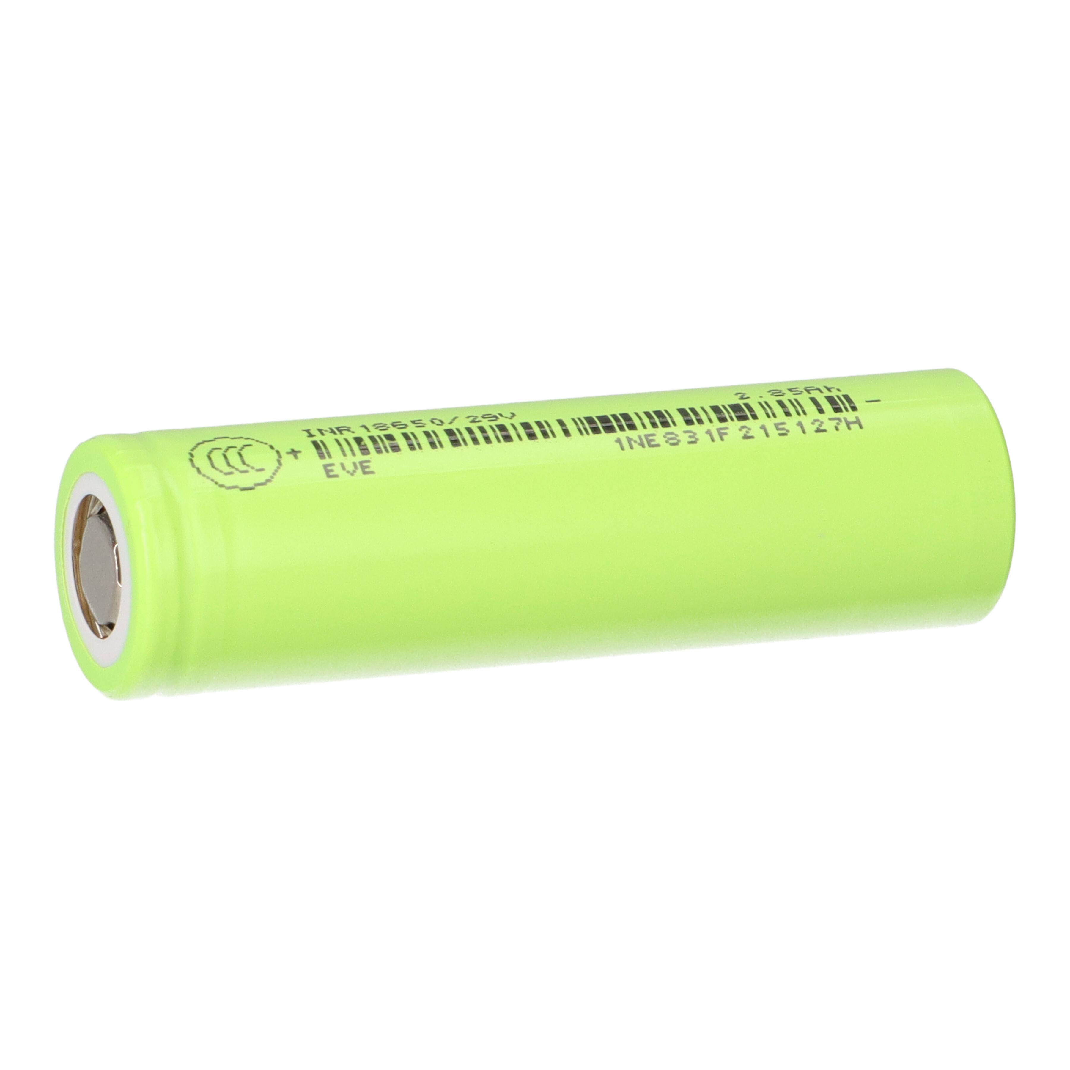 EVE INR18650-29V 2850mAh 3,6V Li.Ion Entladestrom 8.4A