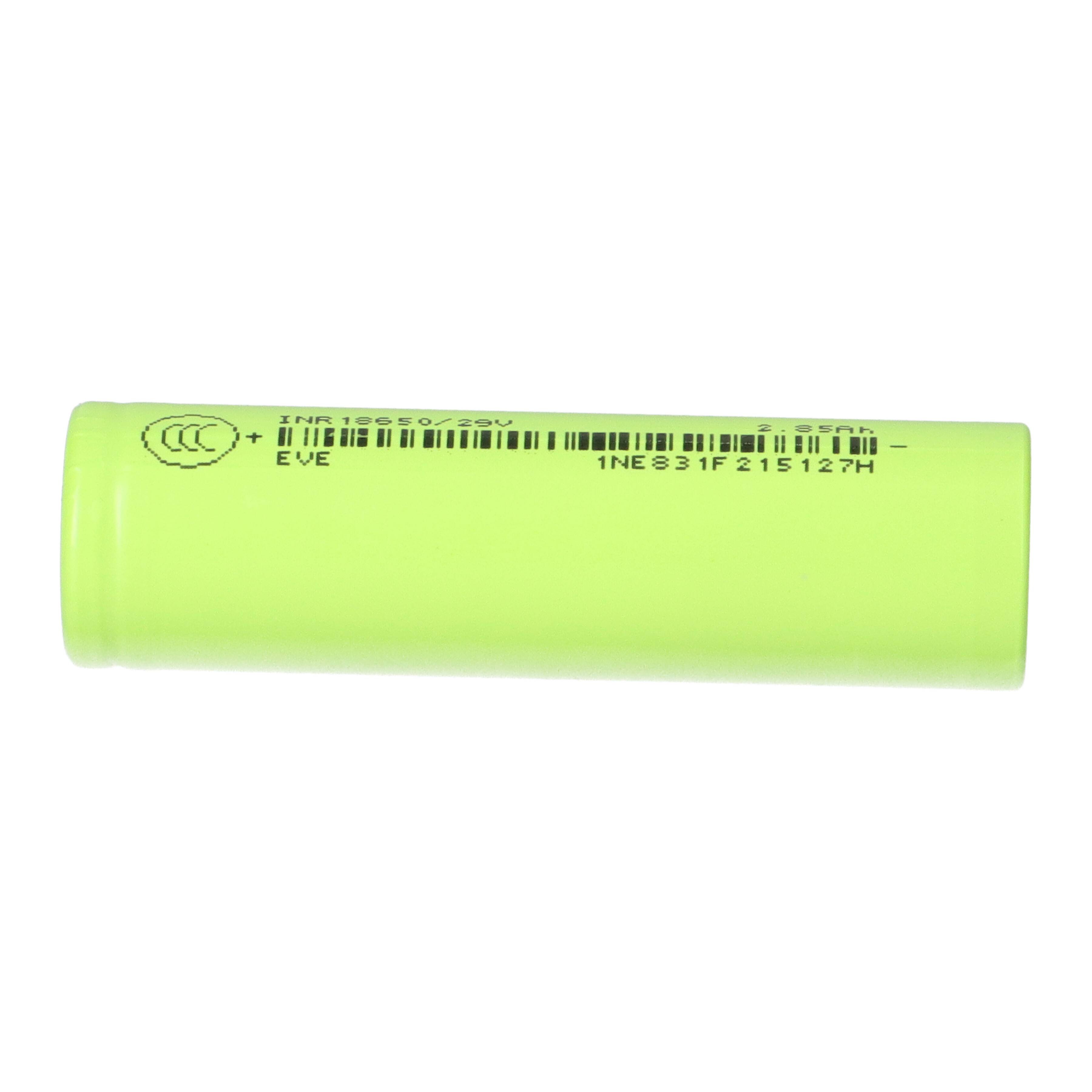 EVE INR18650-29V 2850mAh 3,6V Li.Ion Entladestrom 8.4A
