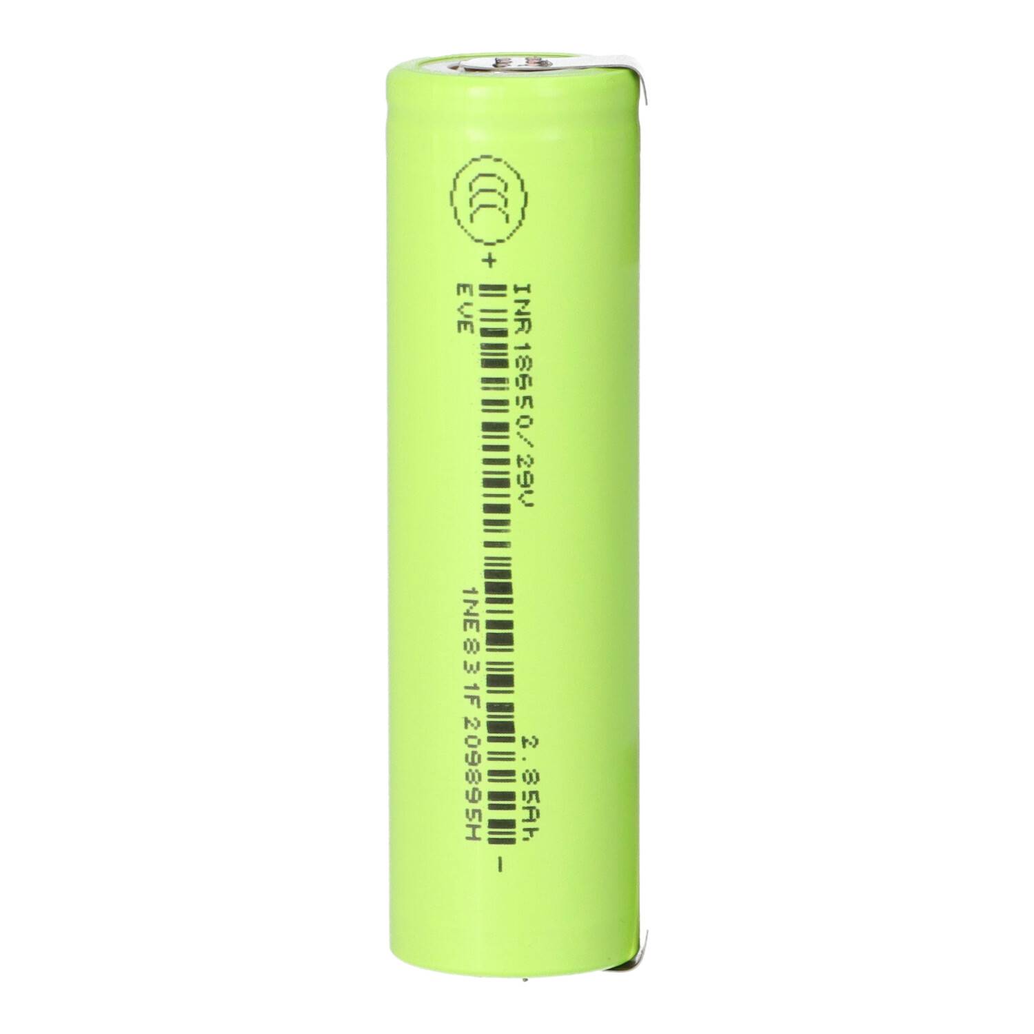 EVE INR18650-29V 2850mAh 3,6V Li.Ion Entladestrom 8.4A U-Lötfahne