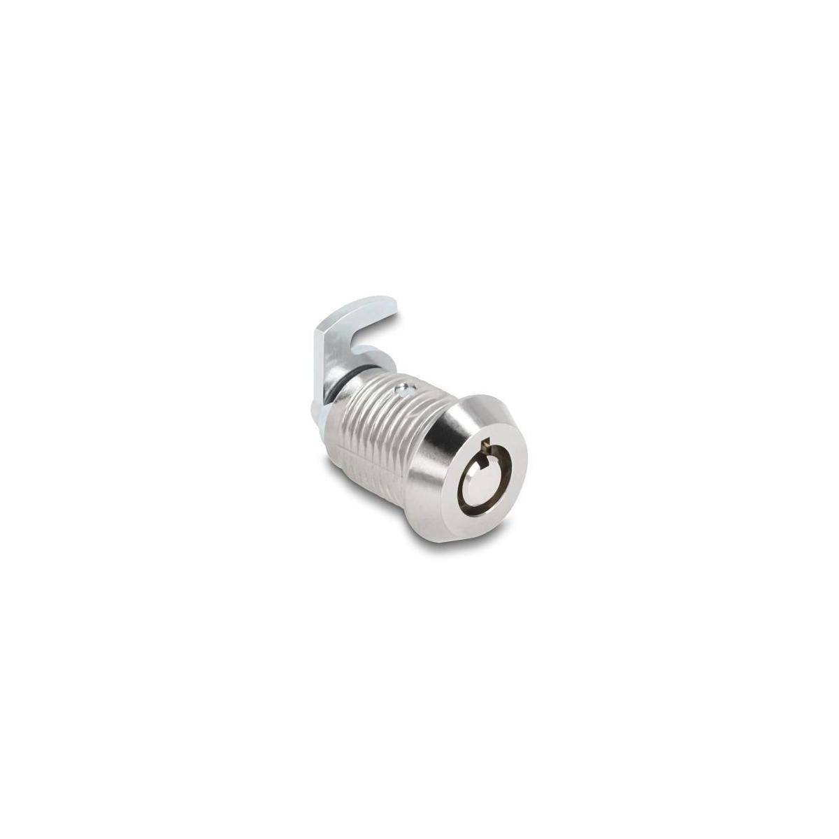 20945 - Navilock Zylinder Hebelschloss für Geräteschränke mit Schlüssel - 13 mm 0-(-90)