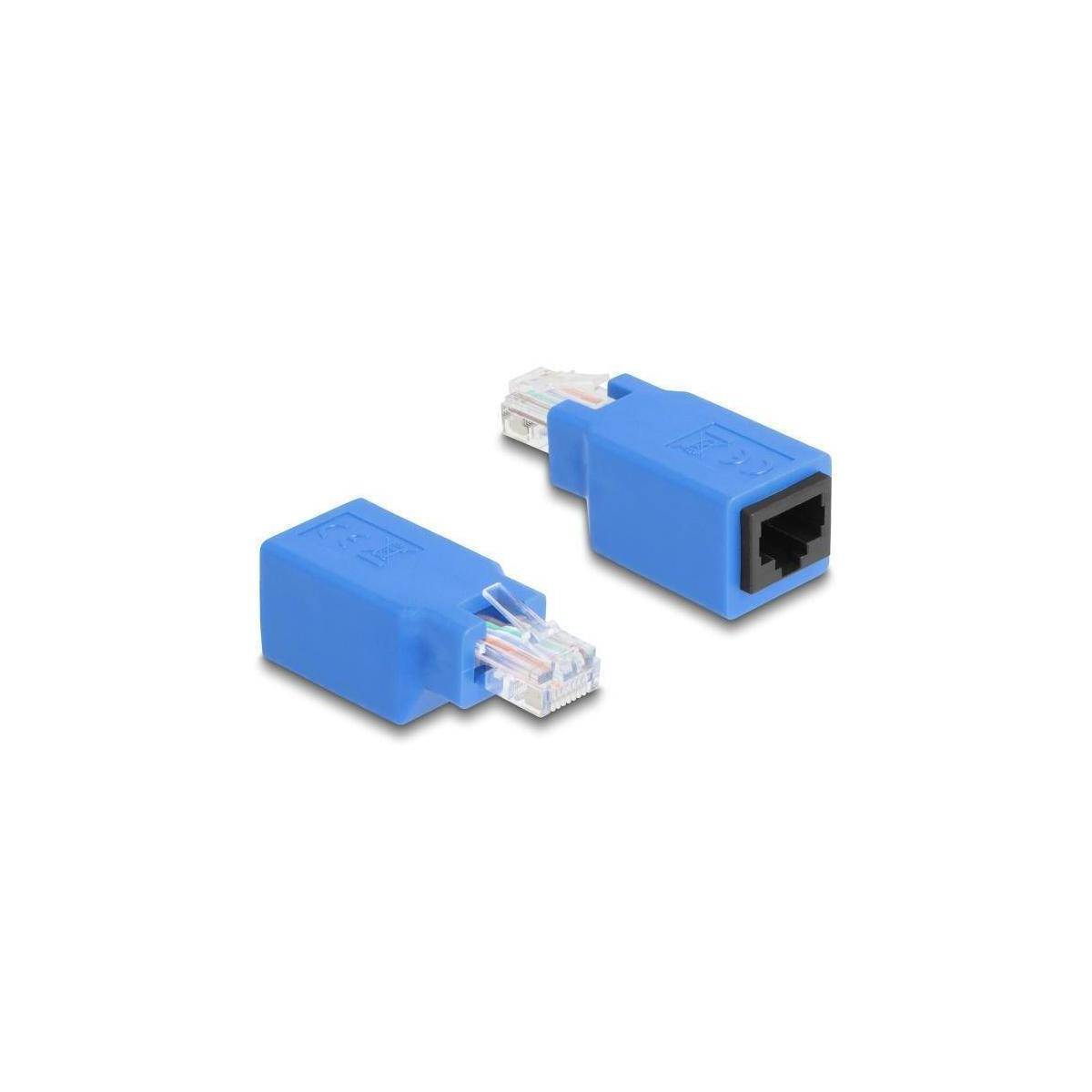 64803 - RJ45 Rollover Adapter Stecker zu Buchse