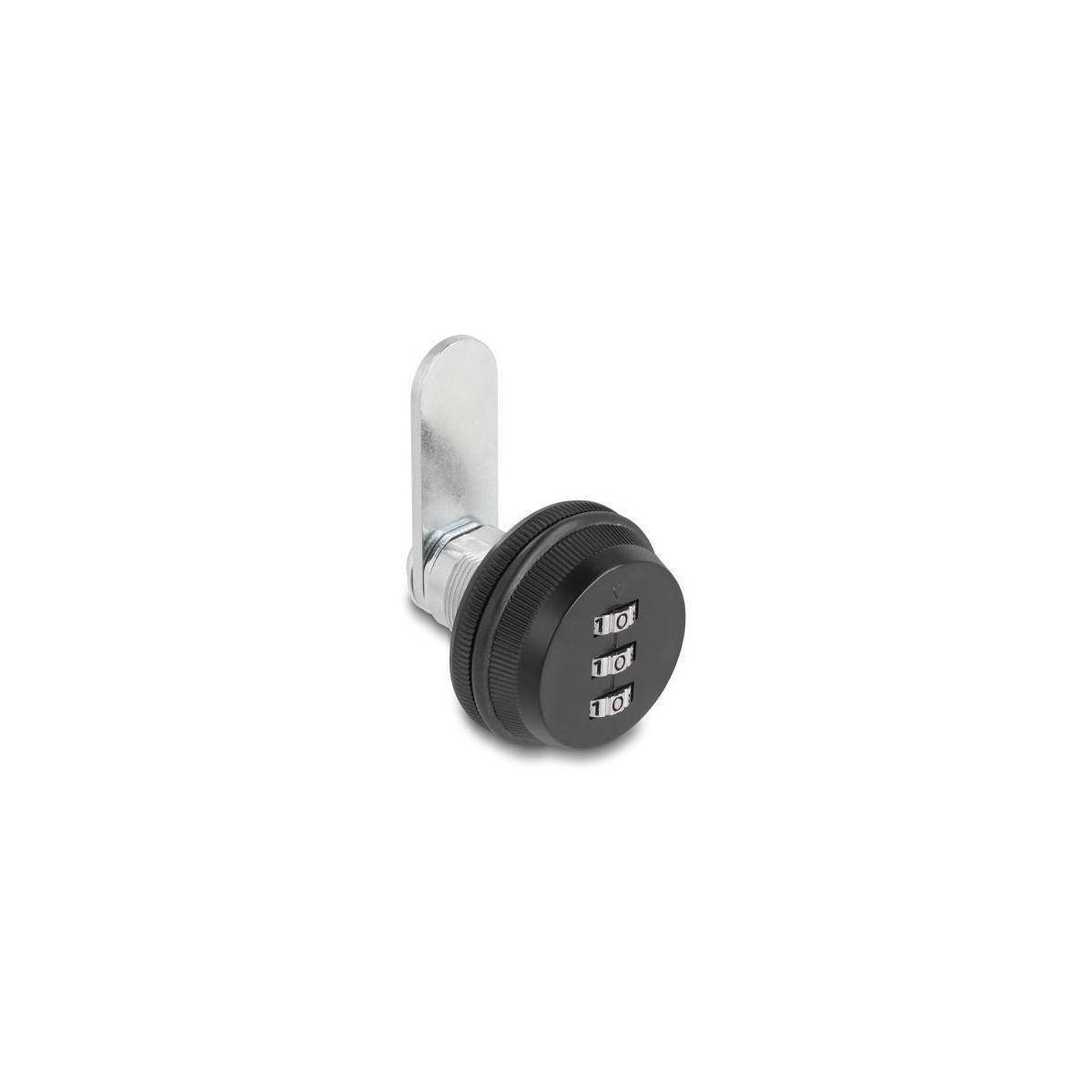 20972 - Navilock Zylinder Hebelschloss für Geräteschränke mit Zahlencode - 16 x 19 mm 0