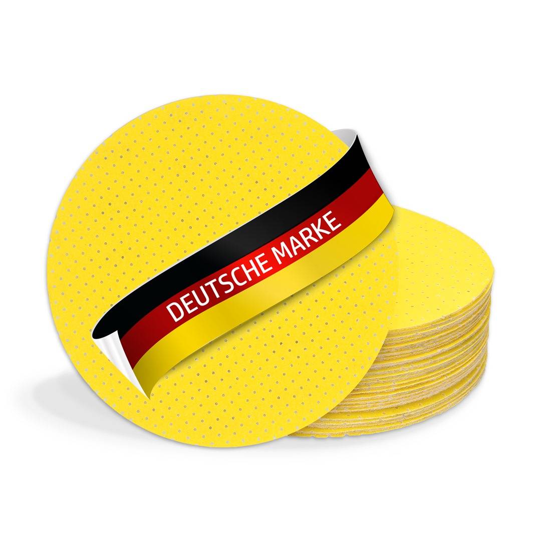 BOXTEC Klett-Schleifpapier (perforiert) D225 mit VE 25 Stück-P40 (25er-PACK / Ø225)