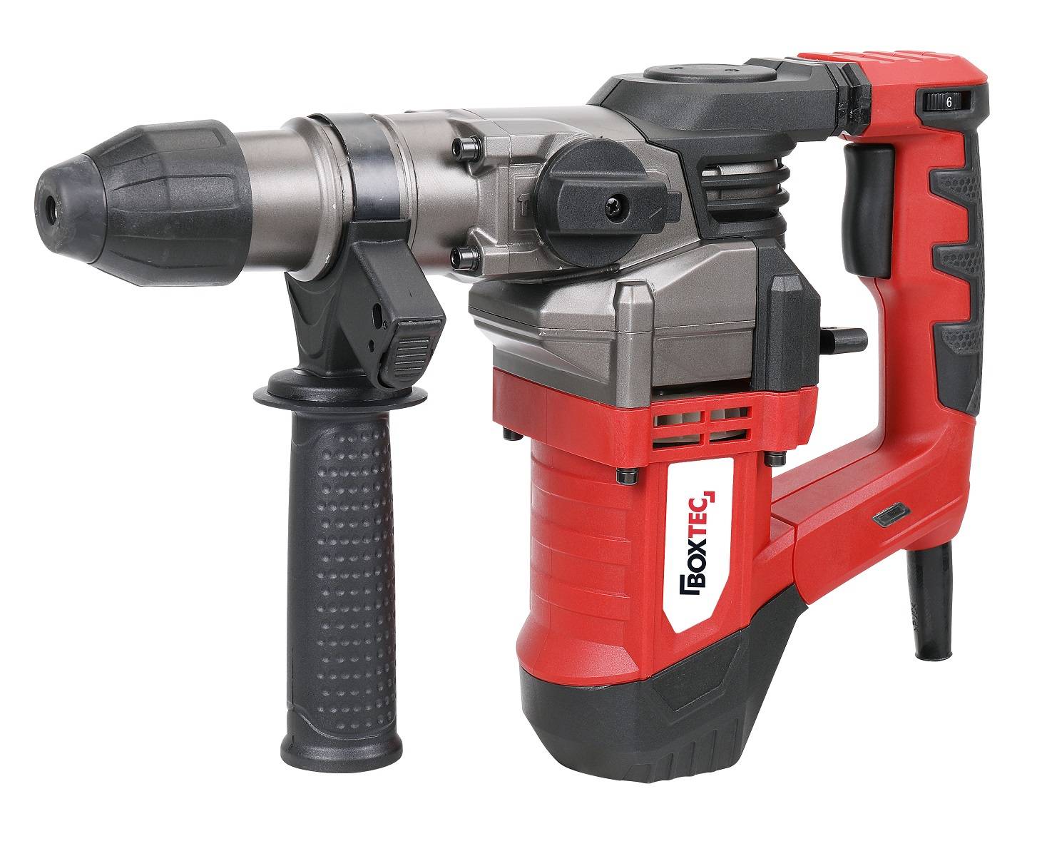 BOXTEC TRH 1500 Bohrhammer SDS-PLUS 1500W 3 Funktionen inkl. Koffer-1500W - SET neues Modell