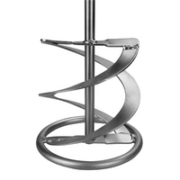BOXTEC Rührkorb Sechskant verzinkt Rührquirl WR2 Wendelrührer Rührer -WR2 Ø100mm SW 8 (Premium Finish) BOXTEC Rührkorb Sechskant verzinkt Rührquirl WR2 Wendelrührer Rührer -WR2 Ø100mm SW 8 (Premium Finish)