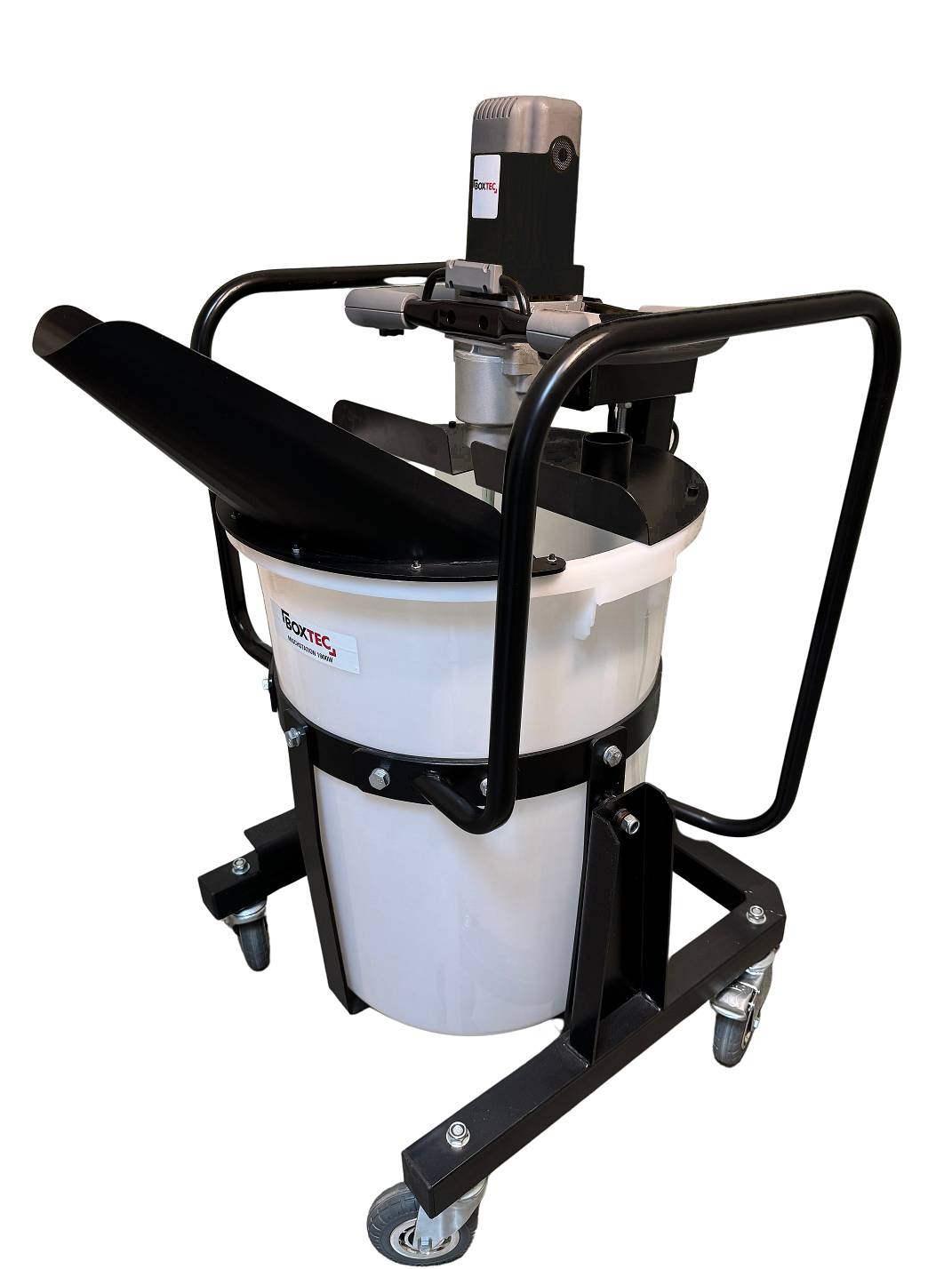 BOXTEC Mischstation Rührstation Kübelmischer 1900W 2-Gang MASTER PRO-Mischstation 1900 W / Komplett-Set