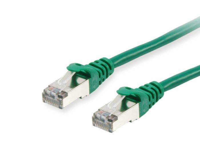 Equip Patchkabel Cat6A S/FTP 2xRJ45 1.50m grün LSZH Polybeutel - Kabel - Netzwerk