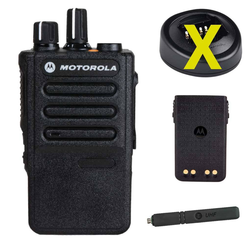 Motorola DP3441e Handfunkgerät UHF Antenne Batterie MDH69RDC9RA1AN