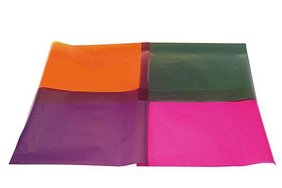 EUROLITE Farbfolienbogen 104 deep amber 61x50cm