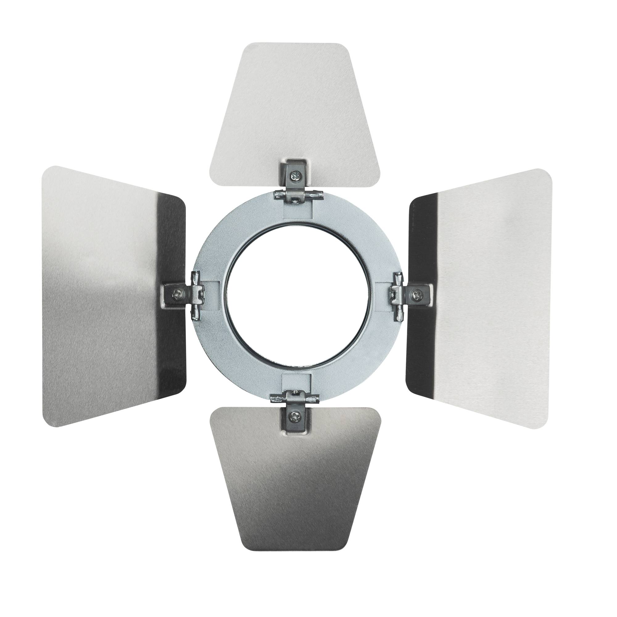 Showtec Barndoor for Parcan 20 Schwarzes vierflügeliges Aluminium-Flügeltor