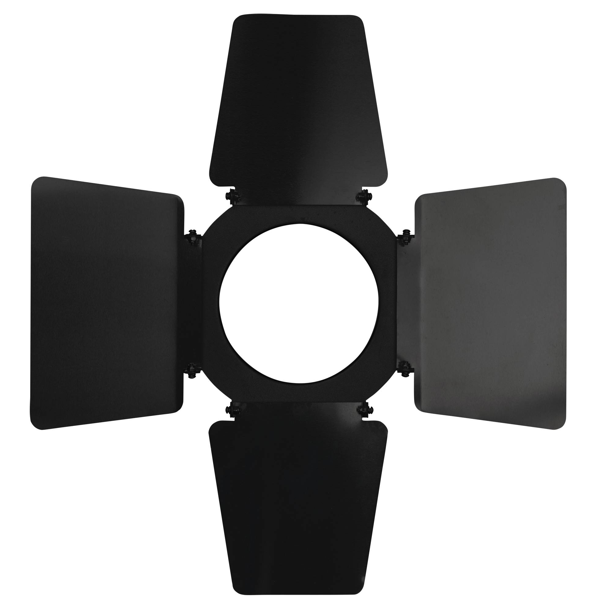 Showtec Barndoor for Parcan 30 Schwarzes vierflügeliges Aluminium-Flügeltor