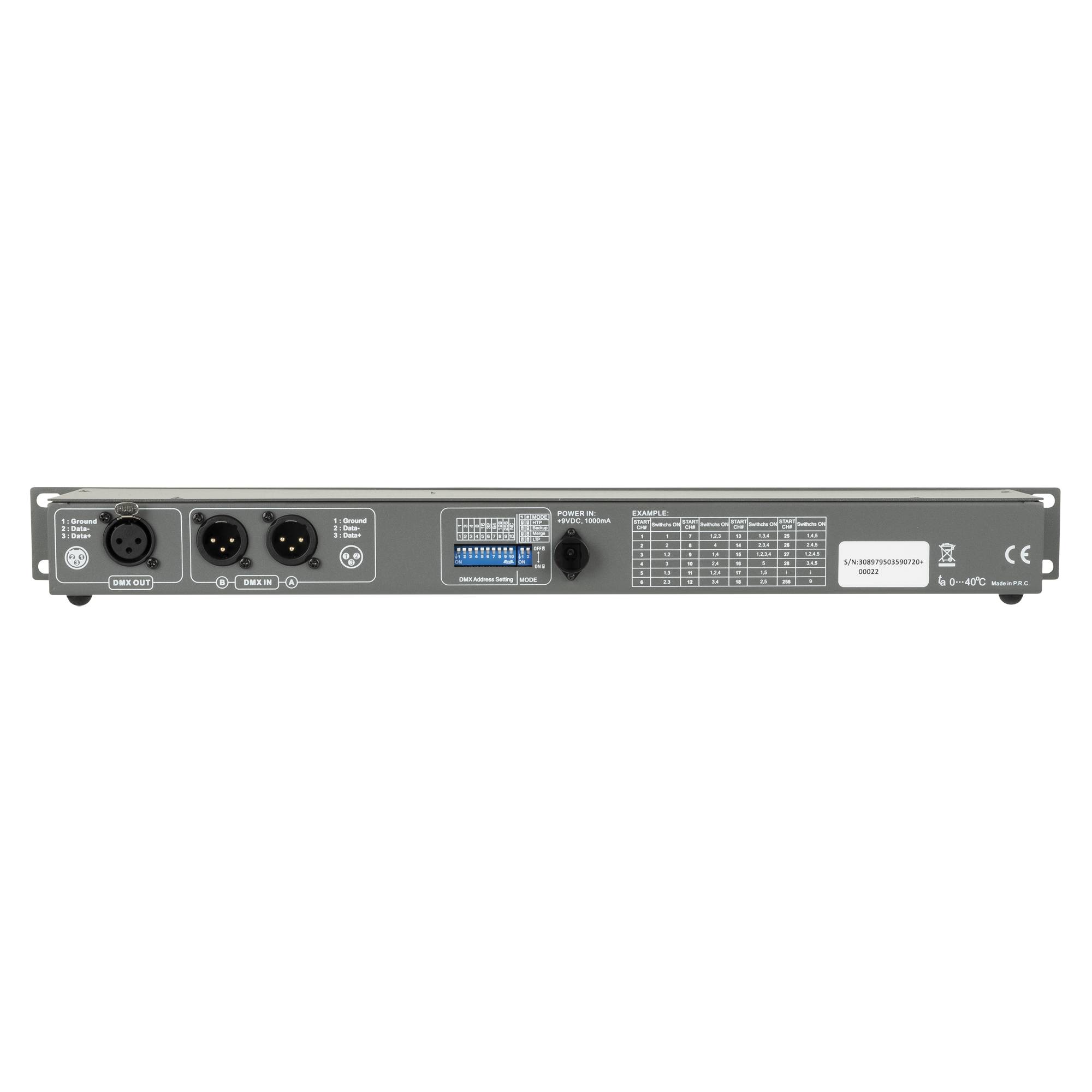 Showtec DMX Merge 2-Wege DMX-Merge